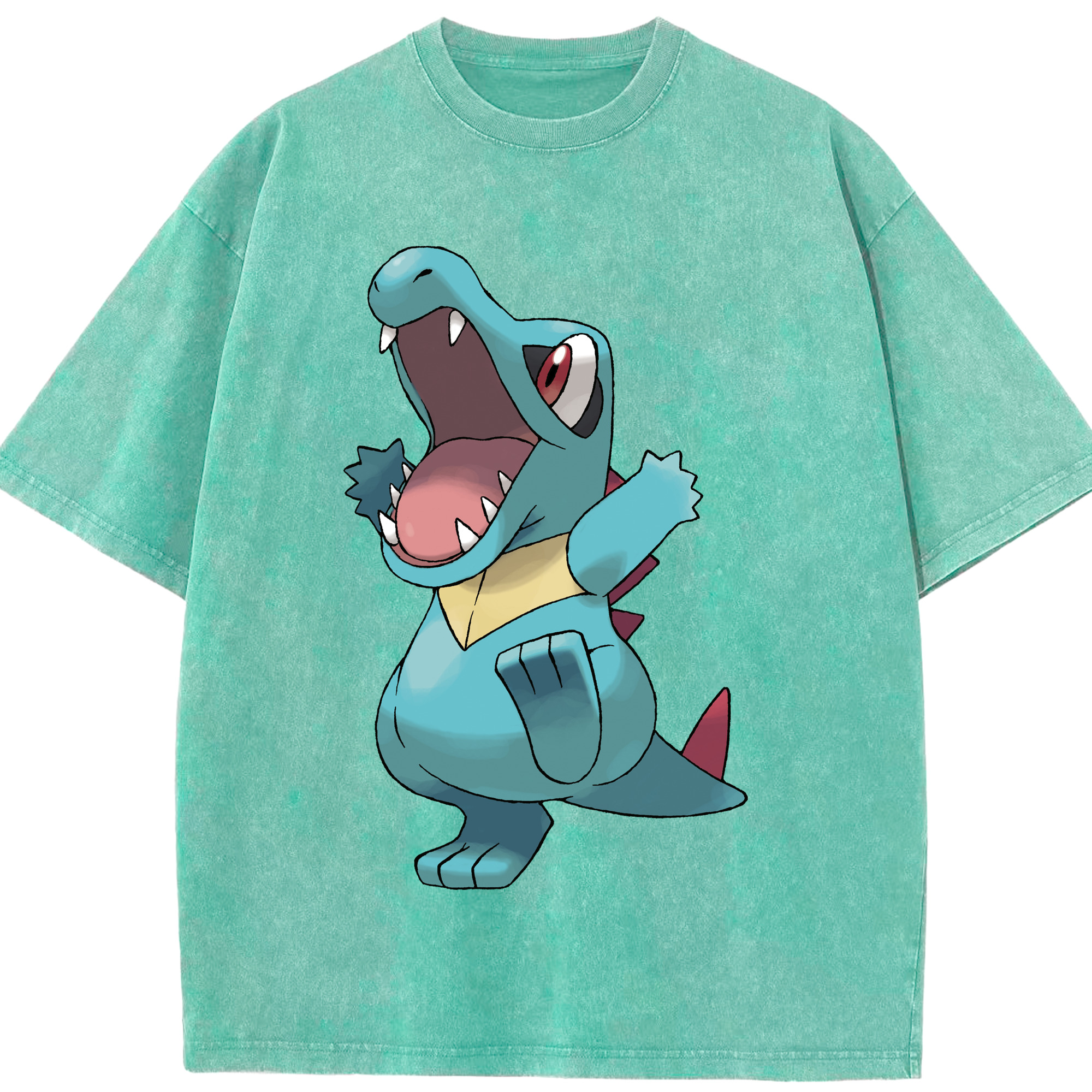 （画像用） ポケットモンスター Pokémon 綿100% ヴィンテージ風 半袖Tシャツ（フロントプリント）